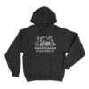 Wildflower Unisex Hoodie Black